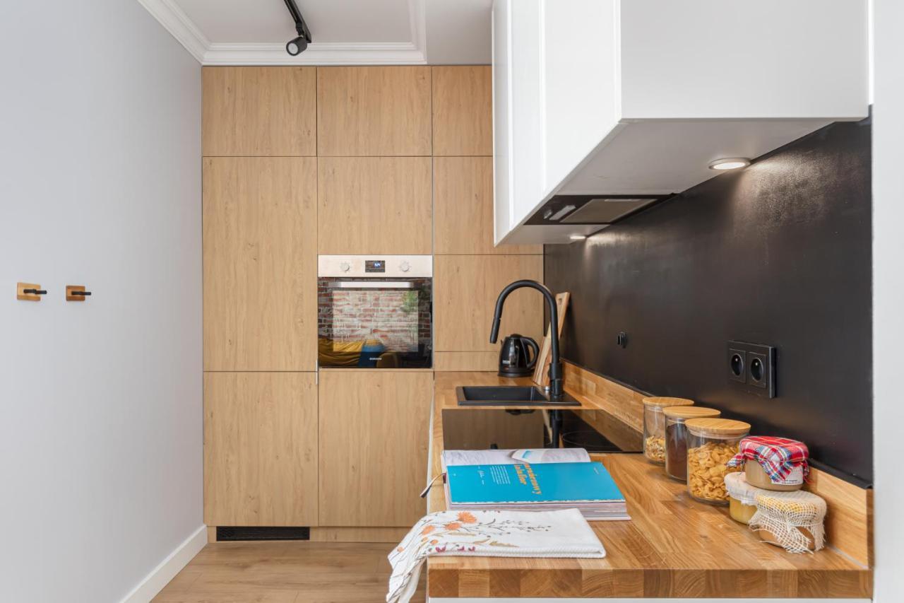 ורשה Stylowy Apartament Z Pieknym Widokiem Na Miasto מראה חיצוני תמונה
