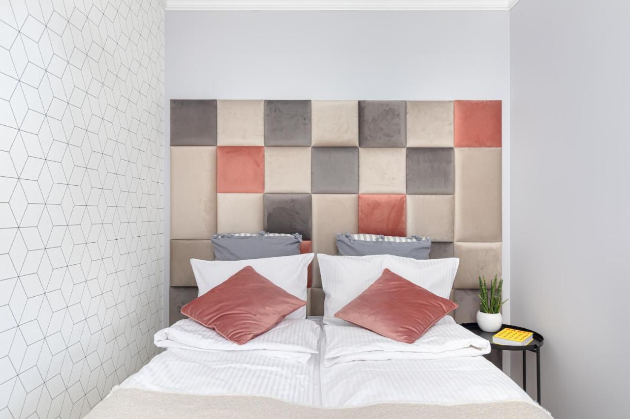 ורשה Stylowy Apartament Z Pieknym Widokiem Na Miasto מראה חיצוני תמונה